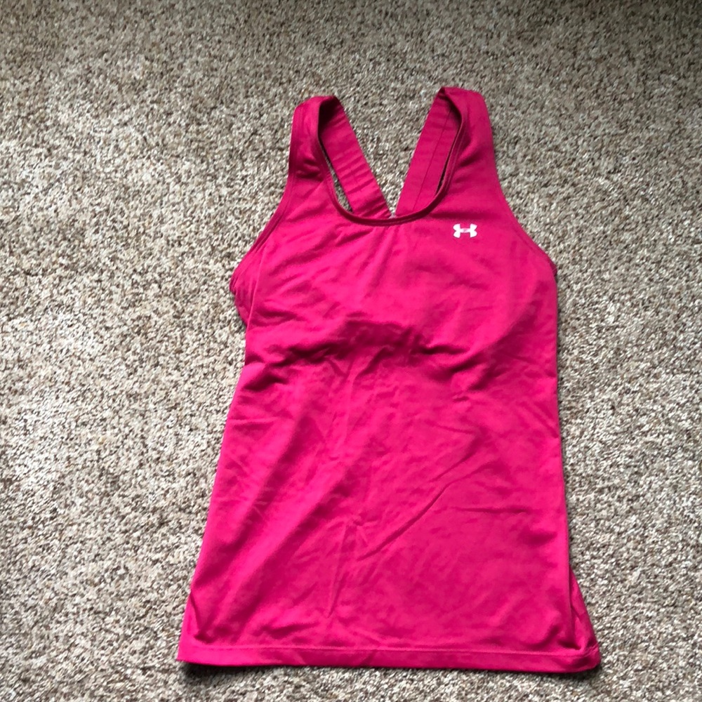 Under Armour Heat Gear Fitted Workout tank top
